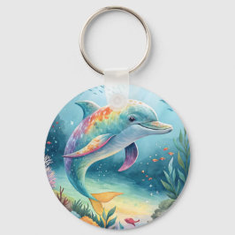 Unterwasser-Dolphin Schlüsselanhänger