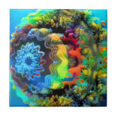 Unterwasser Fliese (Vorderseite)