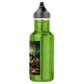 Unterwasser-Forellenbarsch Edelstahlflasche (Rechts)
