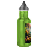 Unterwasser-Forellenbarsch Edelstahlflasche (Links)
