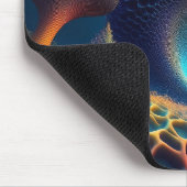 Unterwasser-Fraktal-Landschaft Mousepad (Ecke)