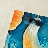 Unterwasser-Goldfish-Kunst Strandtuch (Beispiel)