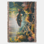 Unterwasser-Großmutterbass Decke (Vorderseite Vertikal)