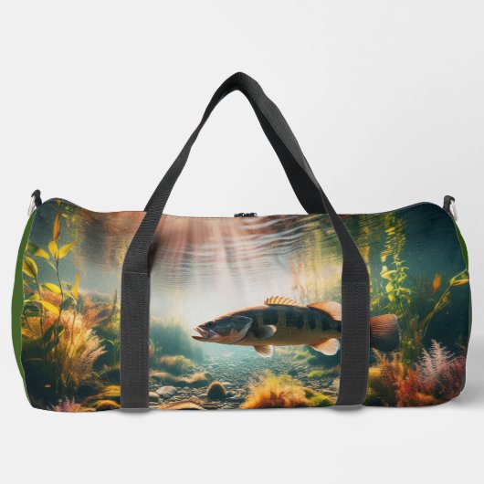 Unterwasser-Großmutterbass Duffle Bag (Vorderseite)