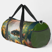 Unterwasser-Großmutterbass Duffle Bag (Rechte Ecke)