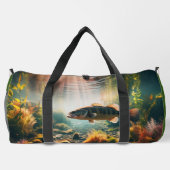 Unterwasser-Großmutterbass Duffle Bag (Rückseite)