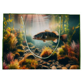 Unterwasser-Großmutterbass Große Geschenktüte (Rückseite)