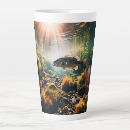 Unterwasser-Großmutterbass Milchtasse (Vorderseite)