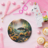 Unterwasser-Großmutterbass Pappteller (Party)