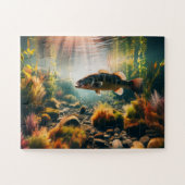Unterwasser-Großmutterbass Puzzle (Horizontal)