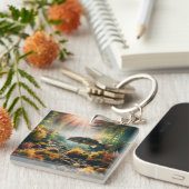 Unterwasser-Großmutterbass Schlüsselanhänger (Vorderseite rechts)