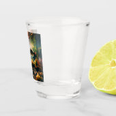 Unterwasser-Großmutterbass Schnapsglas (Rechts)
