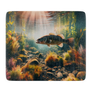 Unterwasser-Großmutterbass Schneidebrett