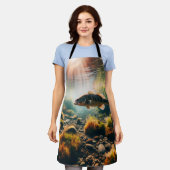 Unterwasser-Großmutterbass Schürze (Getragen)