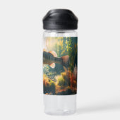 Unterwasser-Großmutterbass Trinkflasche (Rückseite)