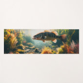 Unterwasser-Großmutterbass Yogamatte (Vorderseite (Horizontal))