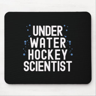 Unterwasser-Hockeyspieler Schwimm-Mannschaftssport Mousepad