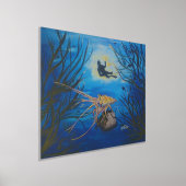 Unterwasser-Hummer-Scuba Foliendrucke (Ablage )