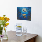 Unterwasser-Hummer-Scuba Foliendrucke (Ablage(Küche))