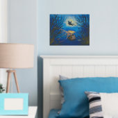 Unterwasser-Hummer-Scuba Foliendrucke (In Situ (Schlafzimmer))