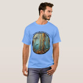 Unterwasser-Kelp-Wald mit Fisch und Hummer URM T-Shirt (Vorne ganz)