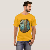 Unterwasser-Kelp-Wald mit Fisch und Hummer URM T-Shirt (Vorne ganz)