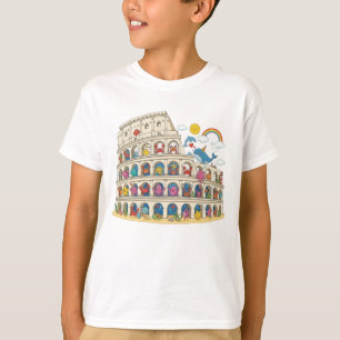 Unterwasser-Königreich Kolosseum: Magisches Römisc T-Shirt