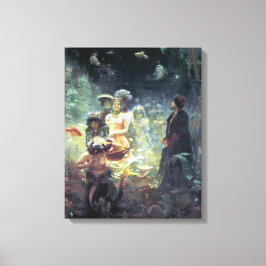 Unterwasser-Königreich überwölbte Canvas Leinwanddruck