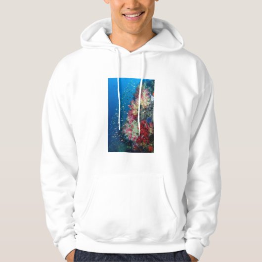 Unterwasser-Korallenriff, Indonesien Hoodie (Vorderseite)