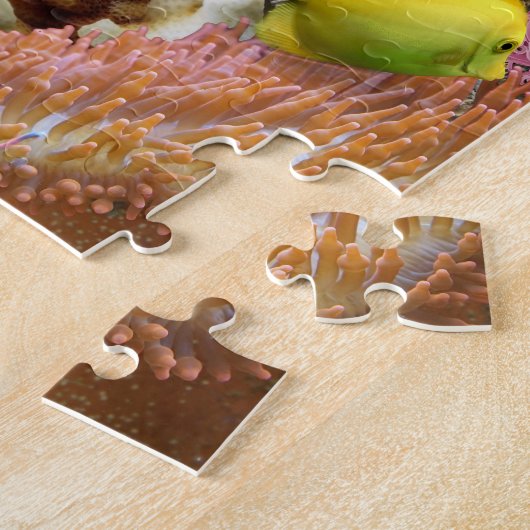 Unterwasser-Korallenriff tropische Fische Puzzle (Seite)
