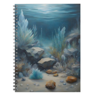 Unterwasser-KristallNotebook Notizblock