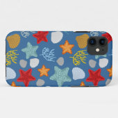 Unterwasser-Lebensmuster Case-Mate iPhone Hülle (Rückseite (Horizontal))