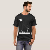 Unterwasser Mädchen / Junge Hang-Glide Teufelsfisc T-Shirt (Vorne ganz)