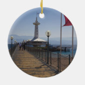 Unterwasser-Marine-Park, Aussichtsturm Keramikornament (Hinten)