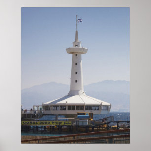 Unterwasser-Marinepark, Aussichtsturm Poster