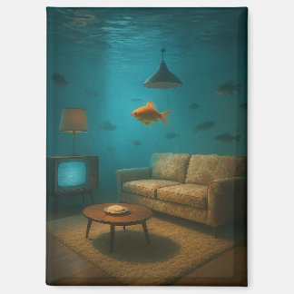 Unterwasser-MCM Wohnzimmer Magnet