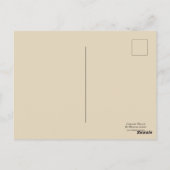 Unterwasser-Meerjungfische Postkarte (Rückseite)