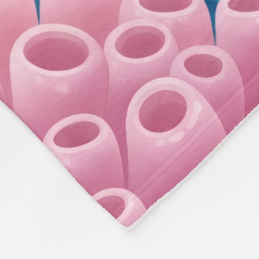 Unterwasser-Meerjungfrau Fleecedecke (Ecke)