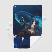 Unterwasser mit einem Plesiosaurus Golfhandtuch (Insitu)