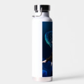 Unterwasser mit einem Plesiosaurus Trinkflasche (Rechts)