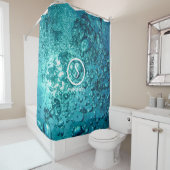 Unterwasser mit individuell anpassbarem Logo und T Duschvorhang (Beispiel)