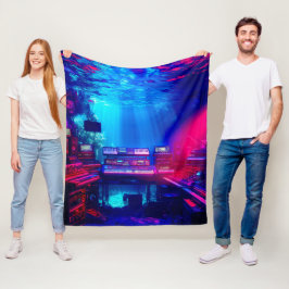 Unterwasser-Musikstudio Fleecedecke