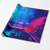Unterwasser-Musikstudio Geschenkpapier (Ungerollt)