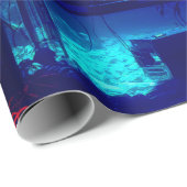 Unterwasser-Musikstudio Geschenkpapier (Rolleneckpunkt)
