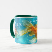 Unterwasser Neptune Pisces Tasse (Vorderseite Links)
