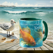 Unterwasser Neptune Pisces Tasse
