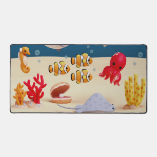 Unterwasser-Oasis Schreibtischunterlage