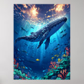 Unterwasser-Ökosystem Poster (Vorne)