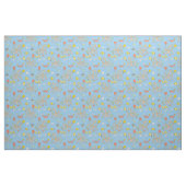 Unterwasser-Pickleball-Blau Stoff (Fat Quarter (45,7 x 55,9 cm))