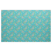 Unterwasser Pickleball Türkis Stoff (Fat Quarter (45,7 x 55,9 cm))